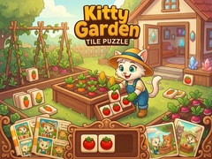 遊戲Kitty Garden Tile Puzzle