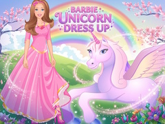 遊戲Barbie unicorn dress up