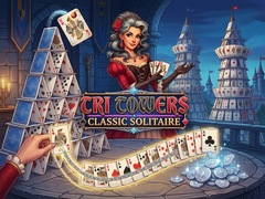 遊戲Tri Towers Classic Solitaire