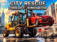 遊戲City Rescue Forklift Simulator