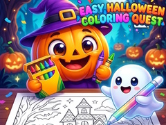 遊戲Easy Halloween Coloring Quest