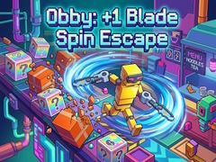 遊戲Obby: +1 Blade Spin Escape