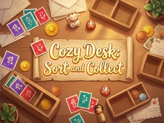 遊戲Cozy Desk Sort and Collect