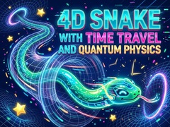 遊戲4D Snake with Time travel and Quantum Physics