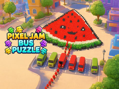 遊戲Pixel Jam Bus Puzzle: Color Sort