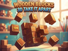 遊戲Wooden Blocks 3D Take It Apart