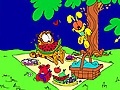 遊戲Garfield online coloring