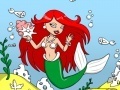 遊戲Mermaid Aquarium Coloring Game