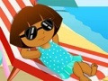 遊戲Dora At Beach